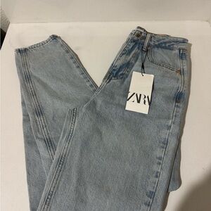 Zara Light Blue Denim Pants size 0